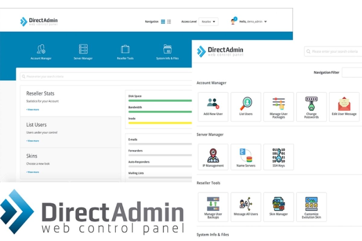 ایجاد کاربران در دایرکت ادمین